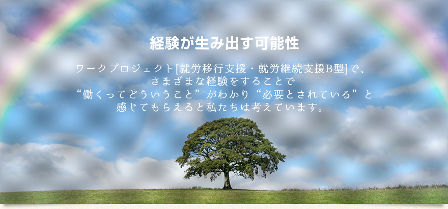 経験が生み出す可能性